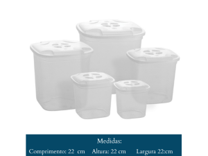 CJ.  5  PORTA  MANTIMENTO  TRASPARENTE  432