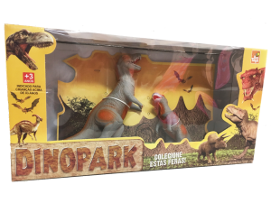 TIRANOSSAURO COM FILHOTE 0615