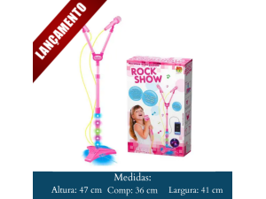 MICROFONE  DUPLO  INFANTIL  CONEXAO  MP3  WB7693