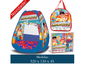 BARRACA  IMPLACAVEIS COM BOLINHAS  5311