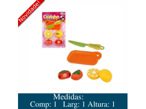 CREC CREC FRUTINHAS NO BLISTER 6 PECAS REF. 5790