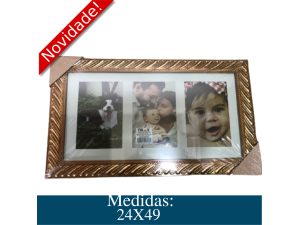 PORTA   RETRATO  (03 FOTOS 10 X 15) - 24X49