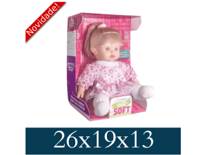 BONECA COLECAO HAIR  SOFT