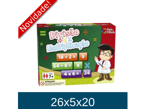 DIVISÃO E MULTIPLICAÇÃO ESCOLAR 1260.1