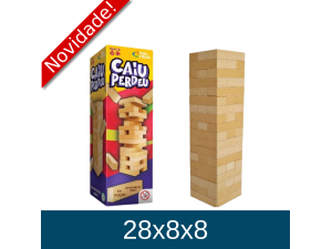 CAIU PERDEU 54 PCS MADEIRA 7460.1