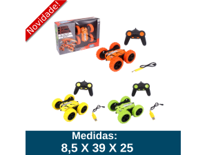 CARRO CONTROLE REMOTO LUZ RECARREGAVEL MALUCO WB7747