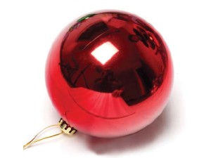 BOLA LISA SLP BASIC VERMELHO 8 CM 3PCS NTB1004V