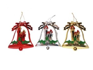 ENFEITE SINO VAZADO CROMADO 16X14 CM 1 PC NTA10779