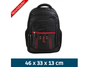 MOCHILA ADULTA EM OXFORD E ZIPER DUPLOS COM 4 OPÇOES DE CORES MA0717-PB