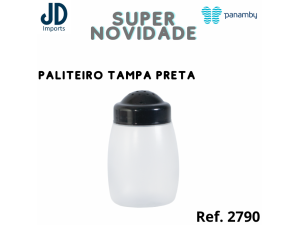 PALITEIRO TAMPA PRETA REF 425