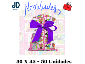 SAQUINHO P/ PRESENTE 30X45 - 50 UN. - 209 PRINCESS