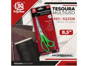 TESOURA MULTIUSO 8,50' COLOR REF. SQ3338