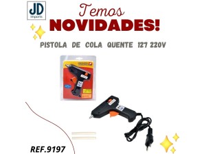 PISTOLA  DE  COLA  QUENTE  127 220V  BAR-58252-4D