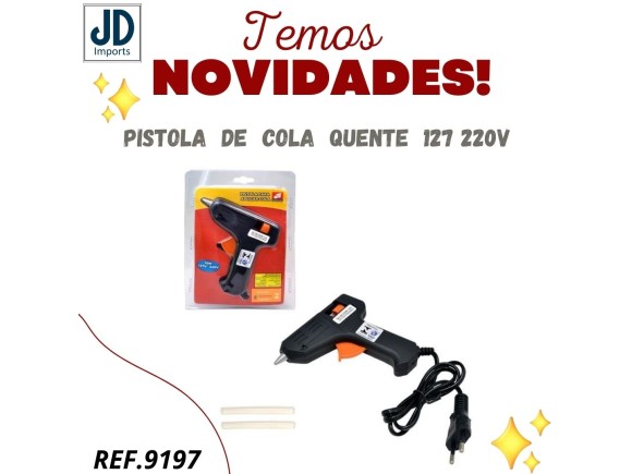 PISTOLA  DE  COLA  QUENTE  127 220V  BAR-58252-4D