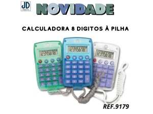 CALCULADORA   8  DIGITO  -PILHA  MAXMIDIA MAX-8961